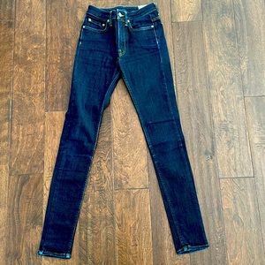 All Saints skinny jeans in dark indigo